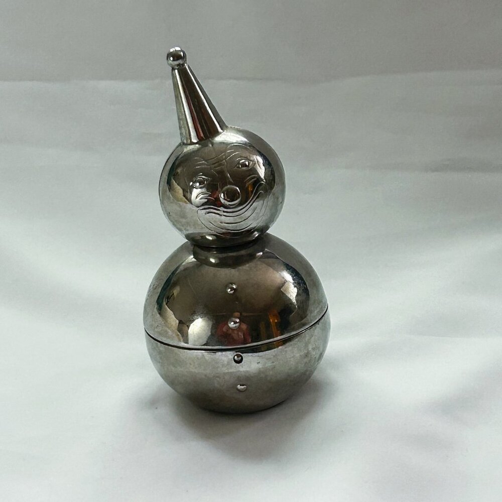 SCS Vintage Roly Poly Weighted Clown Bank, This Brand is Rare, See Description